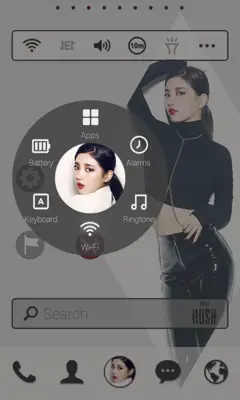 miss A SUZY launcher theme android App screenshot 1