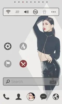 miss A SUZY launcher theme android App screenshot 2